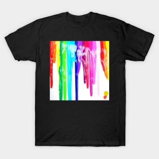 over the rainbow,Paint game T-Shirt